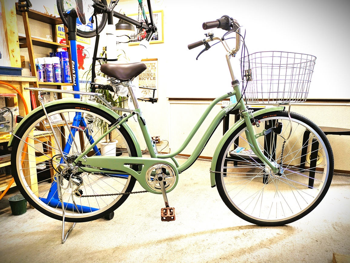 アサヒ_ダブルワン266_マットグリーンベージュ